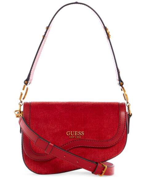 Guess G Dream Flap Shoulder Bag In Rust | ModeSens