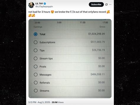 Lil Tay S Dad Won T Monitor Her OnlyFans For Porn After Alleged 1M Windfall