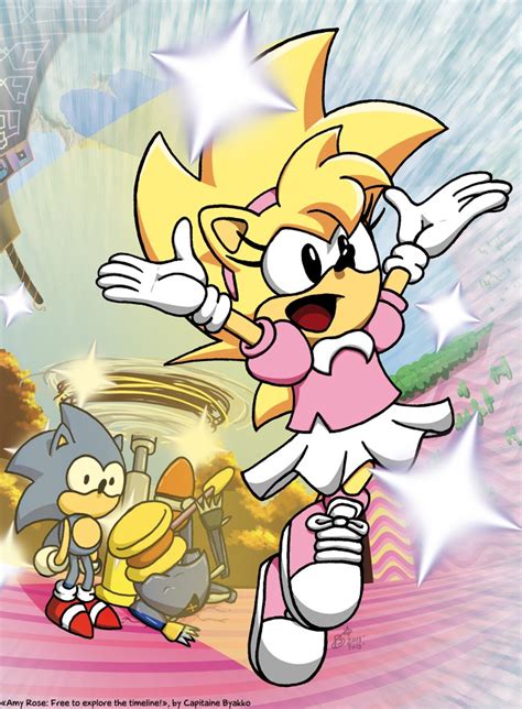 Amy Rose Free To Explore The Timeline By Capitaine Byakko On Itaku