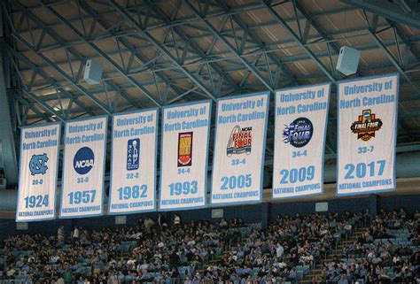 UNC-CH Championship Banners Photograph by Orange Cat Art - Pixels