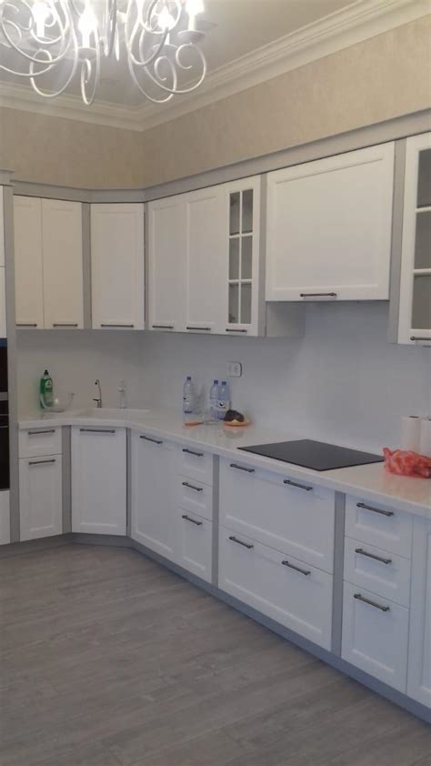 Кухни из крашенного МДФ на заказ в Алматы