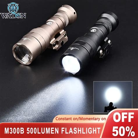 WADSN Tactical M300 M300B MINI Scout Light Tactical Flashlight Rifle