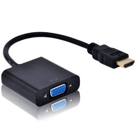 Dell HDMI To VGA Connector, For Computer, Black at ₹ 1750 in Mumbai ...