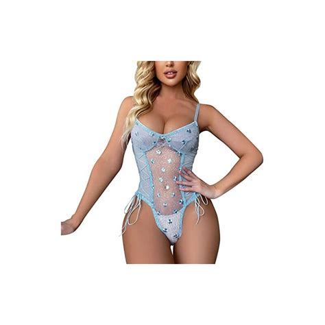 EODJXIO Donna Sexy Lingerie Hard Aperto Con Perle Bikini Perizoma Vita Alta Bikini Donna Mare