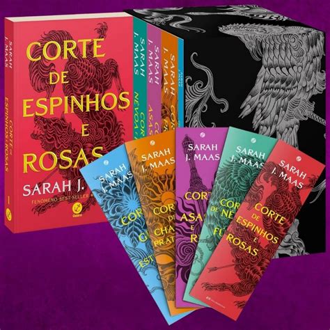 Box Corte De Espinhos E Rosas - Livro - Box Corte de Espinhos e Rosas (Novas Capas) - Sarah J. Maas ...