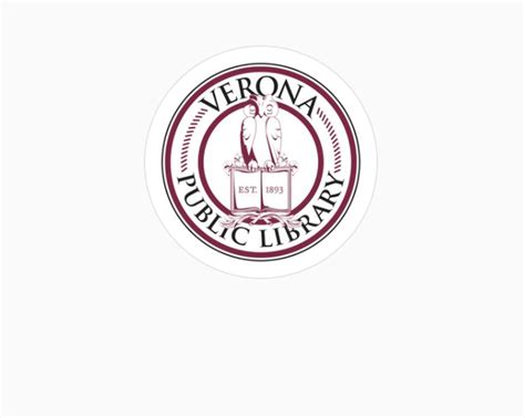 Verona Public Library logo - OnGenealogy