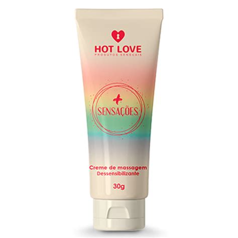 Sensações 30g Excitante Anal Hot Love 23278 Bazar do Prazer l Distribuidora Sex Shop
