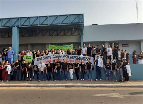 Enfermagem Protesta No Tocantins E Paralisa Atividades Por Horas Em Prol