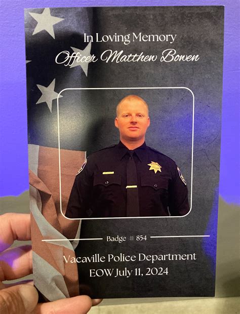 City - Today, members of the Brentwood Police Department attended the