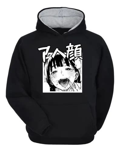 Moletom Blusa De Frio Hentai Ahegao Doujin Ecchi Frete grátis
