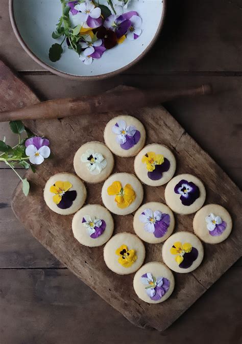 Botanical Shortbread Cookies Simply Living Well