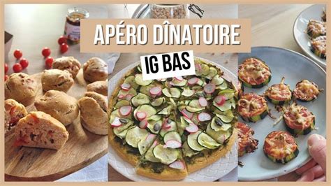 On Teste De NOUVELLES RECETTES Pour Un APERO DINATOIRE IG Bas YouTube