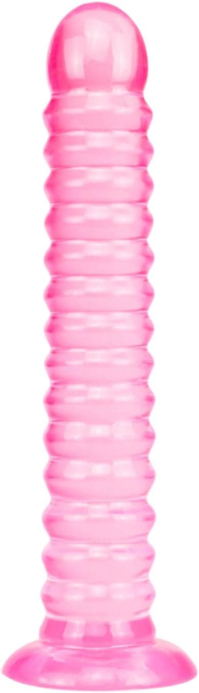 Amazon Pink Strap On Realistic Dildo With Strong Suction Cup Wearable Harness Fake Penis