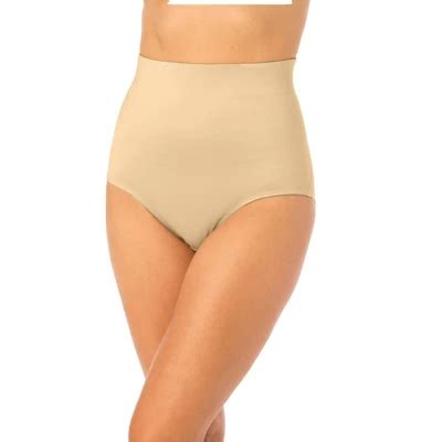 Secret Solutions Power Shaper Firm Control High Waist Shaping Brief 5X Nude Target