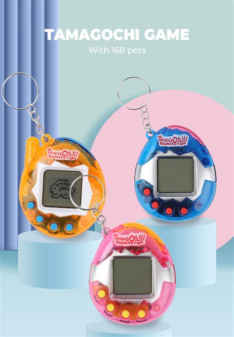168 in 1 Electronic Handheld Custom Virtual Pet Tamagochis