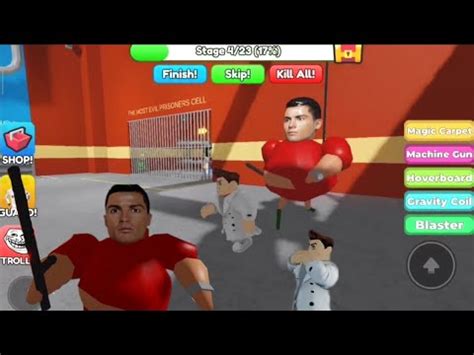 Ronaldo Barry S Prison Run Obby Roblox Robloxgames