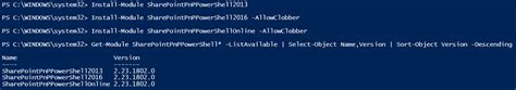 Using Sharepoint Pnp Powershell Modules Side By Side 2013 2016