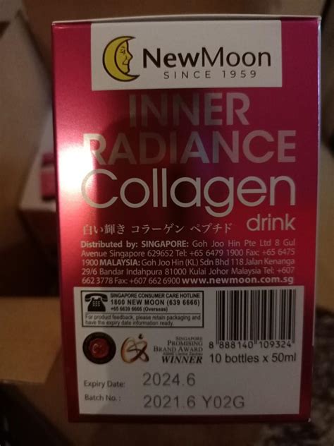 New Moon Inner Radiance Collagen Health And Nutrition Health Supplements Health Food Drinks