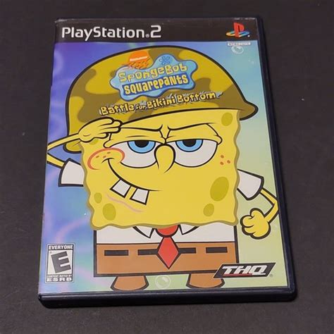 Spongebob Battle For Bikini Bottom Sony Playstation PS Complete W