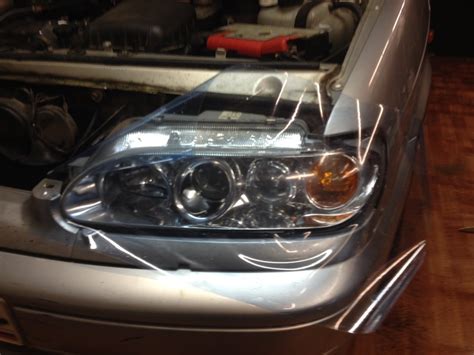 Броне пленка ( тонировка фар ) — Lada 2114, 1,6 л, 2008 года | просто ...