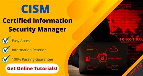 Certified Information Security Manager Cism Testprep Training Tutorials