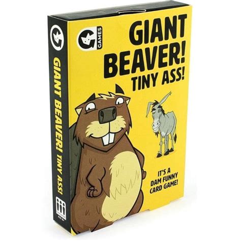 Giant Beaver Tiny Ass Party Game BIG W