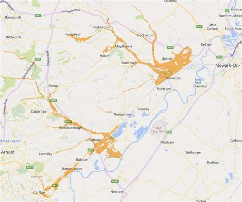 Environment Agency Issues Flood Alert For River Trent Tributaries In