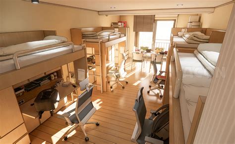 idol boarding school dorm room