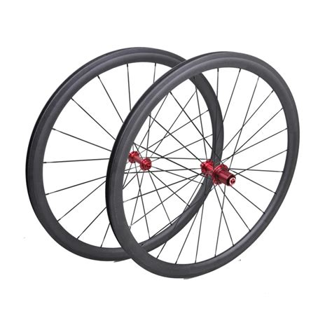 Carbon Wheels C Clincher Carbon Wheelset Mm Carbon Road Wheel Race