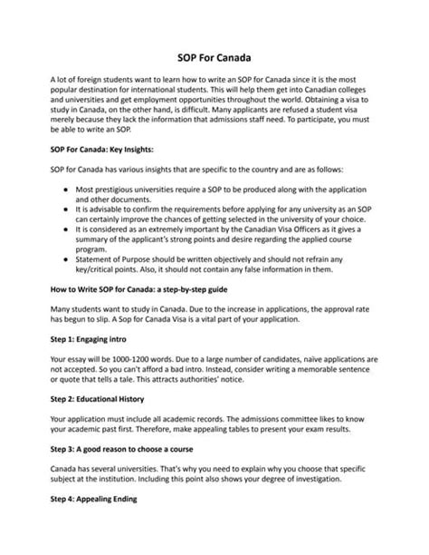 Sop For Canada 1docxpdf