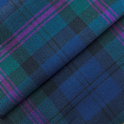 Style #7727 Wool Tartan Plaid Fabric - B. Black & Sons Fabrics | The ...