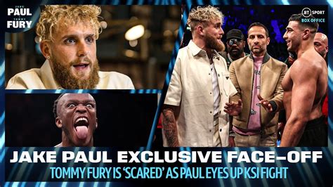 Jake Paul Believes Tommy Fury Is Scared As He Eyes Up End Of Year Ksi