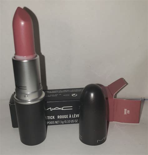 MAC Satin Lipstick - Brave - NEW