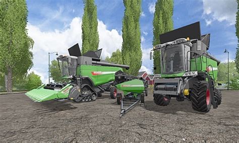 FBM Team Fendt Harvester Pack MR GB FS17 Mod Mod For