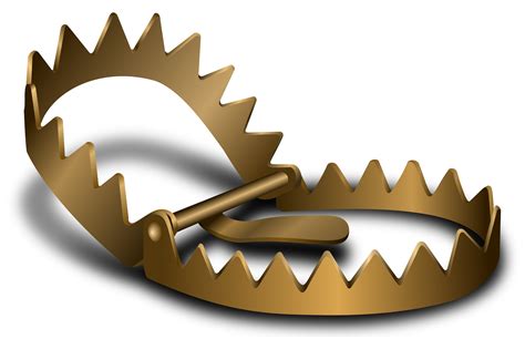 Clipart Bear Trap