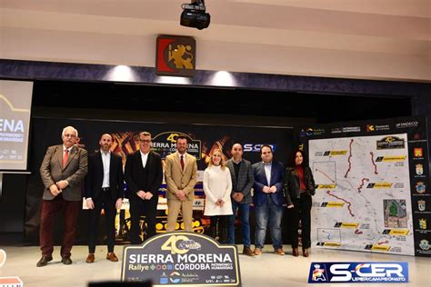 El 40º Rallye Internacional Sierra Morena presenta su recorrido con