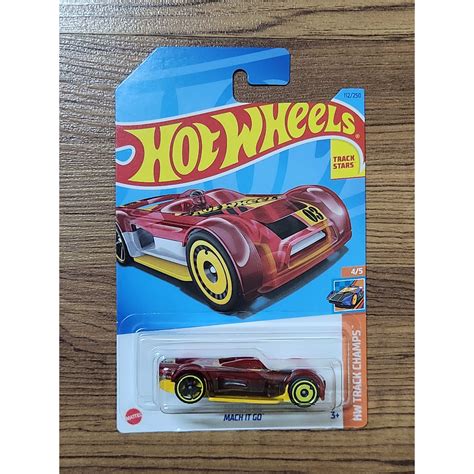 Hotwheelstrack Champs Mach It Go Red Yellow Hot Wheels Collector