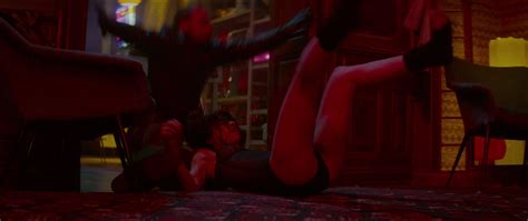 Naked Sofia Boutella In Atomic Blonde