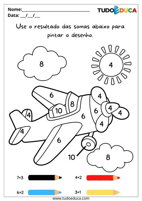 Atividades De Matematica Para Alunos Especiais - 10 atividades de matemática para alunos especiais para imprimir | My ...