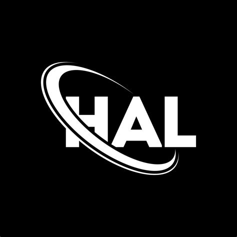 HAL logo. HAL letter. HAL letter logo design. Initials HAL logo linked with circle and uppercase ...