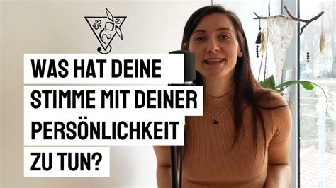 Leichter Singen lernen Was hat deine Stimme mit deiner Persönlichkeit