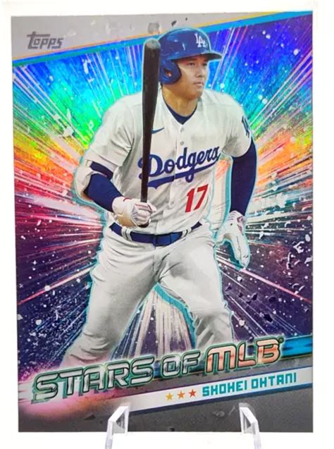 Topps Series Shohei Ohtani Stars Of Mlb Dodgers De Los Angeles