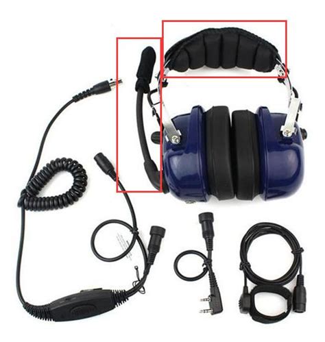 High Quality Ultradio Noise Cancelling Aviation Headset Helmet Earphone K1 Plug Two Way Radio