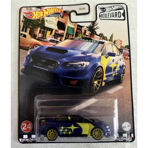 Hot Wheels Boulevard Subaru Wrx Sti Shopee Malaysia