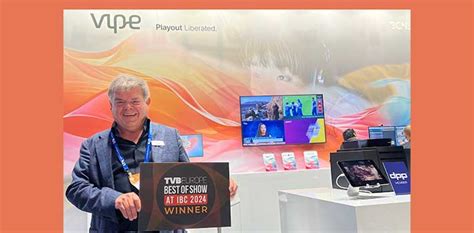 BCNEXXT wins IBC Best of Show Award for Vipe RT at IBC 2024 - TM ...