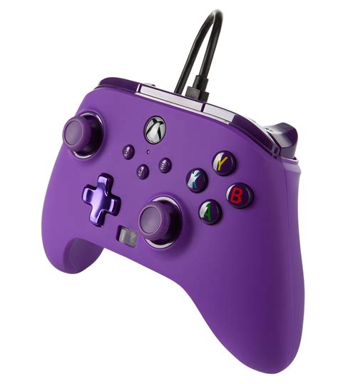 Xbox Enhanced Wired Controller - Royal Purple | Xbox Series X, Xbox One ...