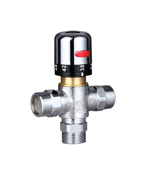 Brass Thermostatic Mixing Valve For Hot Cold Water Shower Mixer China
