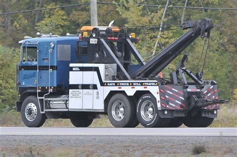 Campbell S Towing Big Blue Kenworth Cabover Tow Truck Hi Flickr