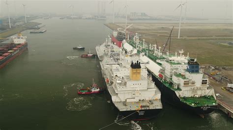 gasunies eemshaven lng hub receives  shipment lng prime