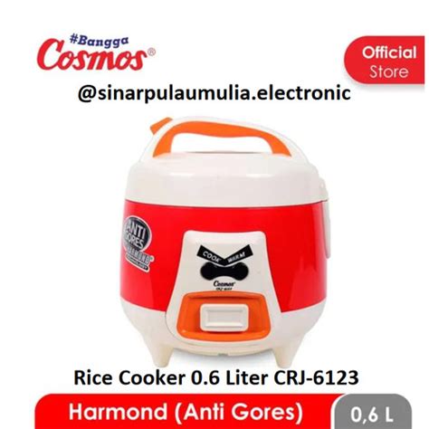 jual cosmos rice cooker mini harmond  liter crj  crj